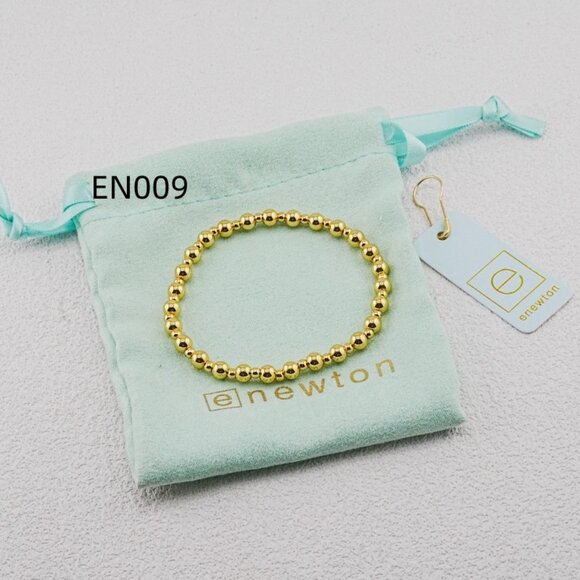 Enewton Gold Mixed-Size Bead Bracelet
